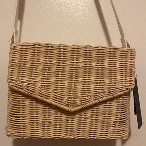 Wicker Summer Basket Purse